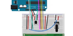 Arduino Uno Thermometer Project with LM35 Sensor and LCD Display
