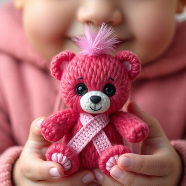 Breast Cancer Awareness Pink Bear