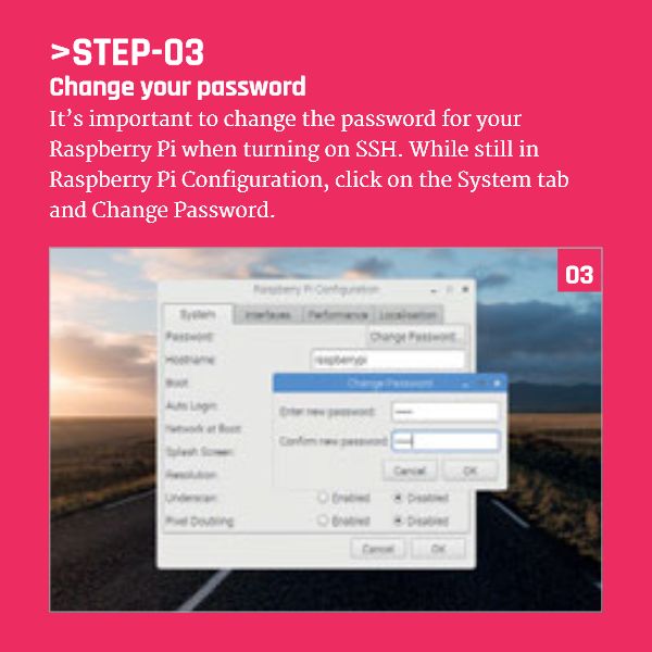 Change Your Raspberry Pi Password