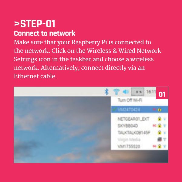 Connect Your Raspberry Pi to the Network