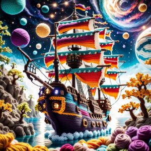 Crochet Pirate Ship