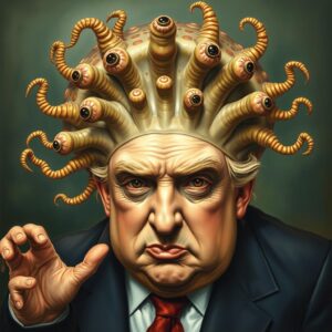 Donald Trump As A Slimy Mollusk 04