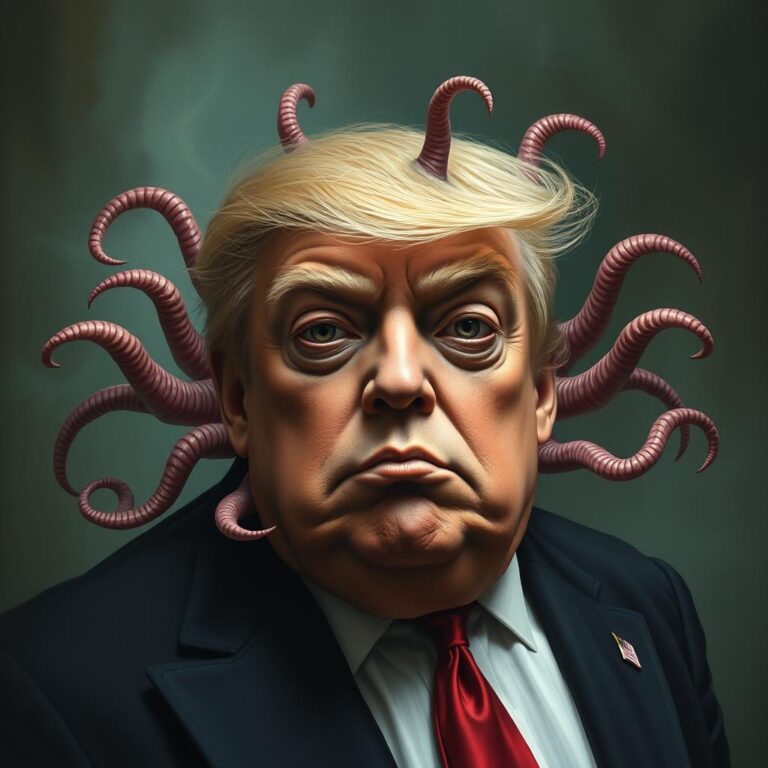 Donald Trump As A Slimy Mollusk 10