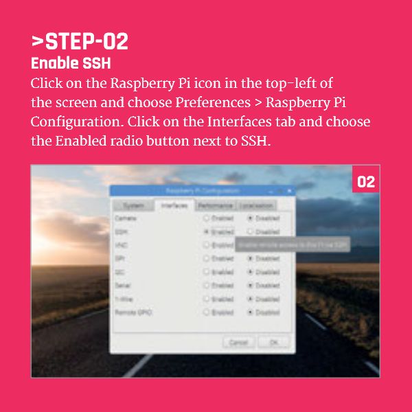 Enable SSH On Your Raspberry Pi