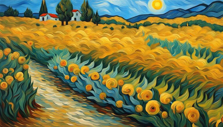 Exquisite Landscape Oil Painting Inspired By Vincent Van Gogh