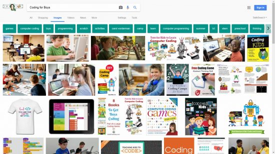 Google Coding for Boys