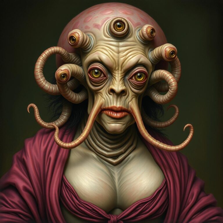 Kamala Harris As A Slimy Mollusk 05