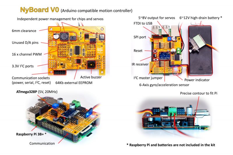 NyBoard V0 Arduino Compatible Motion Controller Board