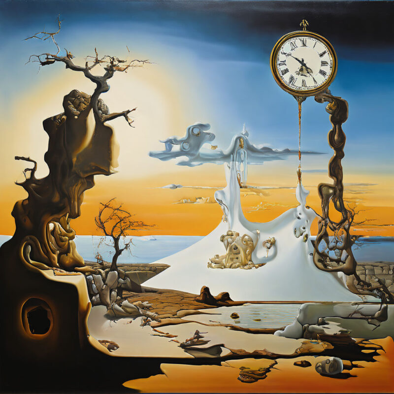 Playground 2.5 The Persistence of Memory Painting Inspired by Salvador