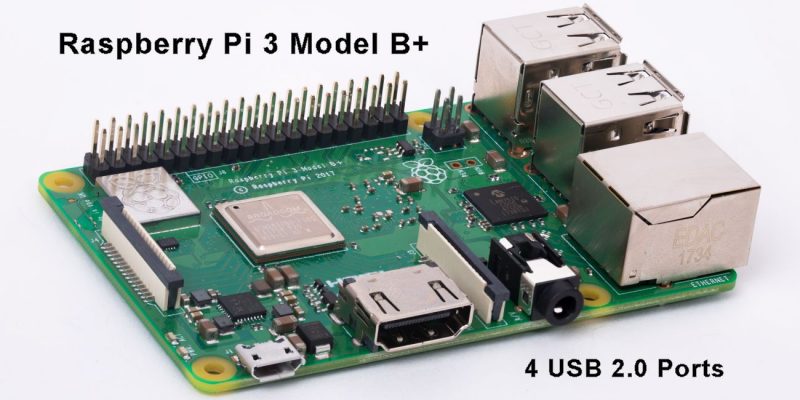USB Ports are on the Raspberry Pi?