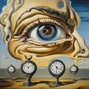 SDXL 1.0 Salvador Dalí Inspired Relative Observed Time Surrealism
