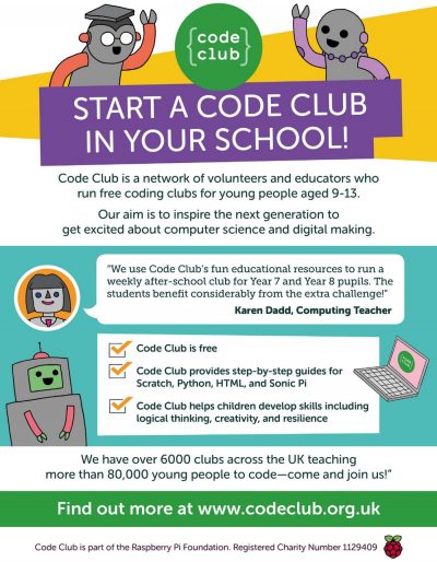 Start a Code Club in Your School