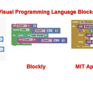 Visual Programming Language Blocks